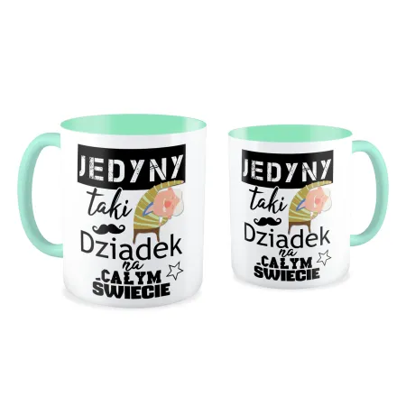 Kubek miętowy dla DZIADKA Jedyny taki na całym świecie